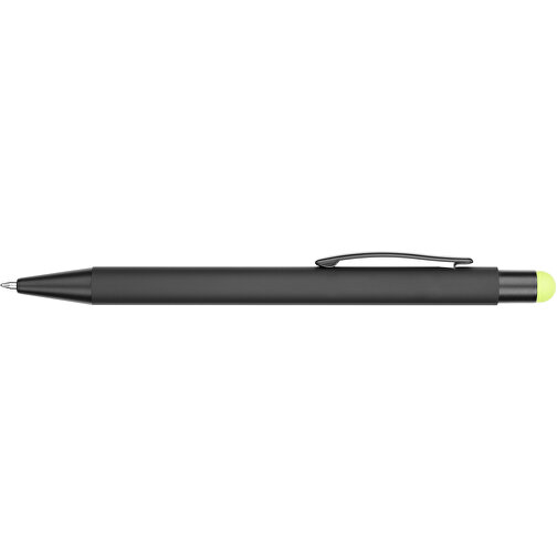 Kugelschreiber Colorado , Promo Effects, schwarz/grün, Aluminium, 13,50cm x 0,80cm (Länge x Breite), Bild 7