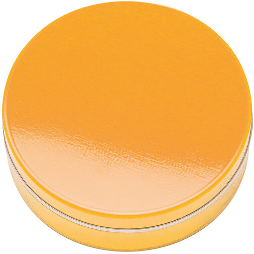XS-Taschendose , orange-glänzend, 1,60cm (Breite), Bild 1