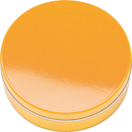 XS-Taschendose , orange-glänzend, 1,60cm (Breite), Bild 2