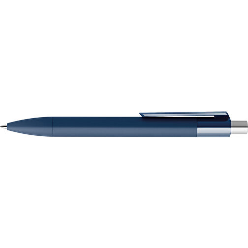 Prodir DS4 Soft Touch PRR Push Kugelschreiber , Prodir, sodalithblau / silber satiniert, Kunststoff, 14,10cm x 1,40cm (Länge x Breite), Bild 5