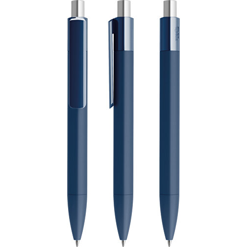 Prodir DS4 Soft Touch PRR Push Kugelschreiber , Prodir, sodalithblau / silber satiniert, Kunststoff, 14,10cm x 1,40cm (Länge x Breite), Bild 6