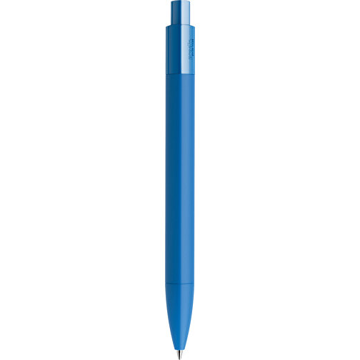 Prodir DS4 Soft Touch PRR Push Kugelschreiber , Prodir, true blue, Kunststoff, 14,10cm x 1,40cm (Länge x Breite), Bild 3