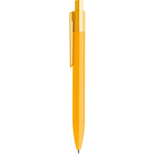 Prodir DS4 Soft Touch PRR Push Kugelschreiber , Prodir, gelb, Kunststoff, 14,10cm x 1,40cm (Länge x Breite), Bild 2