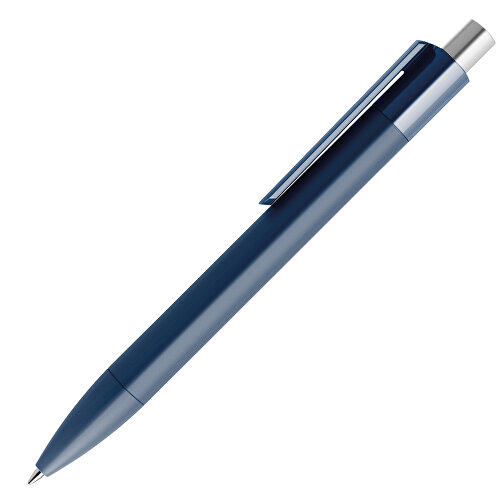Prodir DS4 PMM Push Kugelschreiber , Prodir, sodalithblau / silber satiniert, Kunststoff, 14,10cm x 1,40cm (Länge x Breite), Bild 4