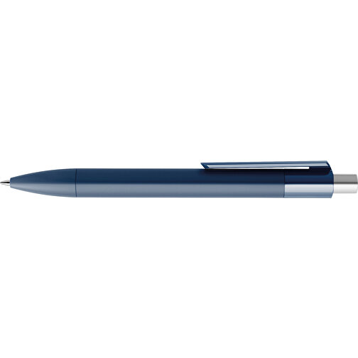 Prodir DS4 PMM Push Kugelschreiber , Prodir, sodalithblau / silber satiniert, Kunststoff, 14,10cm x 1,40cm (Länge x Breite), Bild 5
