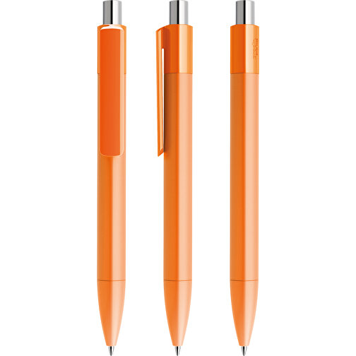 Prodir DS4 PMM Push Kugelschreiber , Prodir, orange / silber poliert, Kunststoff, 14,10cm x 1,40cm (Länge x Breite), Bild 6