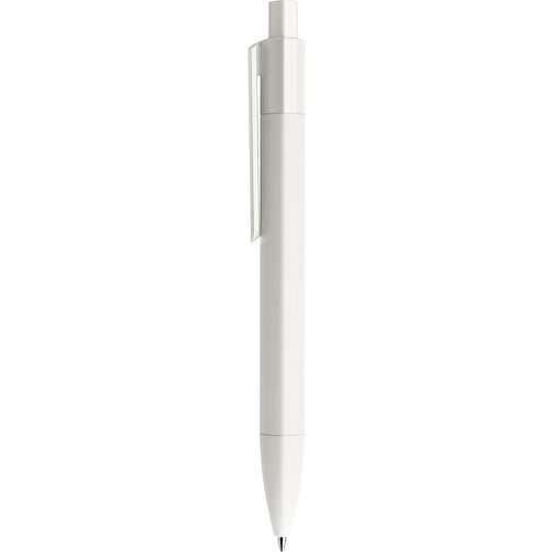 Prodir DS4 PMM Push Kugelschreiber , Prodir, weiß, Kunststoff, 14,10cm x 1,40cm (Länge x Breite), Bild 2