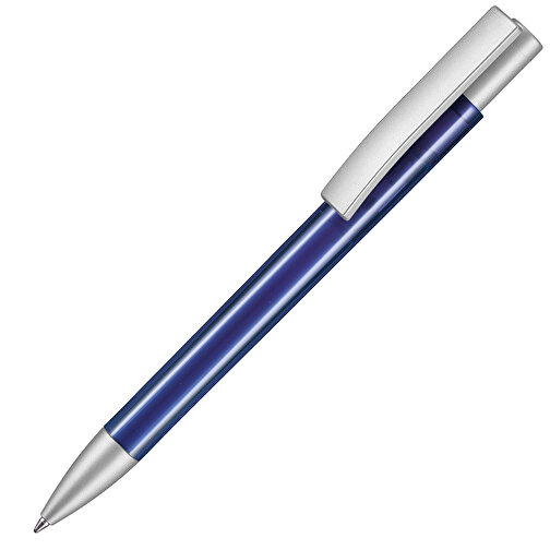 Kugelschreiber STRATOS TRANSPARENT SI , Ritter-Pen, ozean-blau, ABS-Kunststoff, 1,70cm (Länge), Bild 2