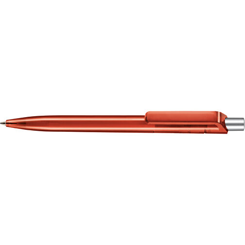 Kugelschreiber INSIDER TRANSPARENT M , Ritter-Pen, kirsch-rot, ABS-Kunststoff, 0,90cm (Länge), Bild 3