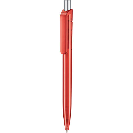 Kugelschreiber INSIDER TRANSPARENT M , Ritter-Pen, feuer-rot, ABS-Kunststoff, 0,90cm (Länge), Bild 1