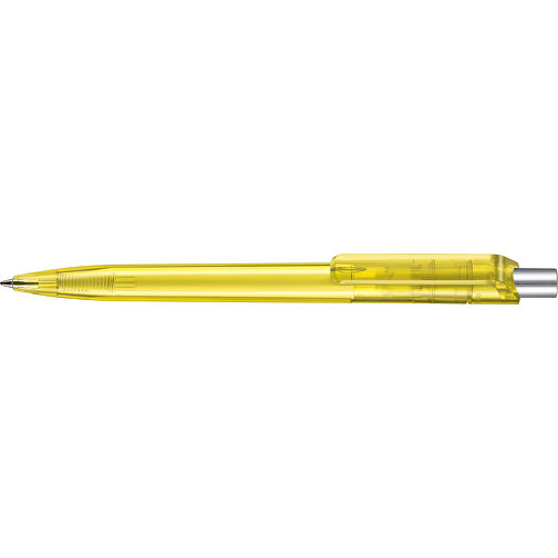 Kugelschreiber INSIDER TRANSPARENT M , Ritter-Pen, ananas-gelb, ABS-Kunststoff, 0,90cm (Länge), Bild 3