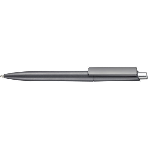 Kugelschreiber CREST M , Ritter-Pen, dunkel grau, ABS-Kunststoff, 0,95cm (Länge), Bild 3