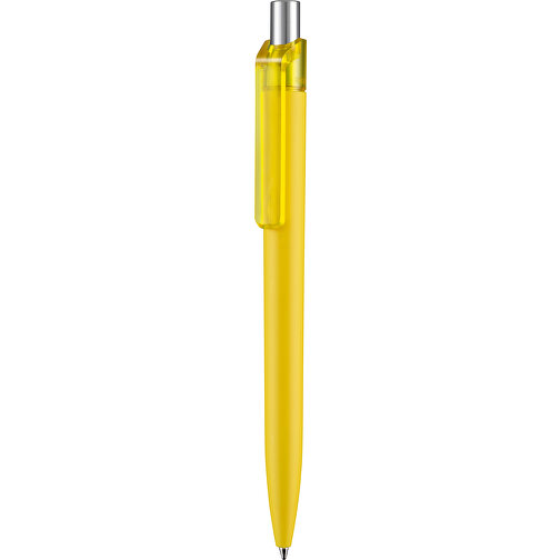 Kugelschreiber INSIDER SOFT STM , Ritter-Pen, zitronen-gelb/ananas-gelb, ABS-Kunststoff, 0,90cm (Länge), Bild 1