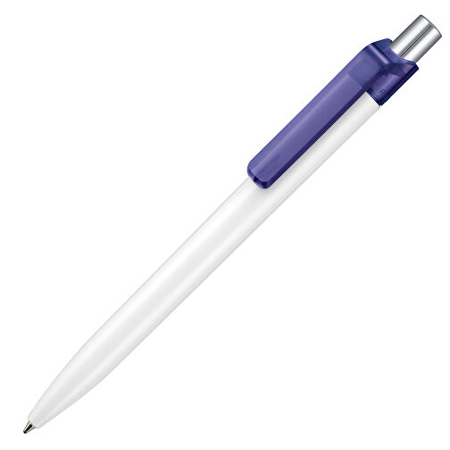 Kugelschreiber INSIDER STM , Ritter-Pen, ozean-blau /weiß, ABS-Kunststoff, 0,90cm (Länge), Bild 2