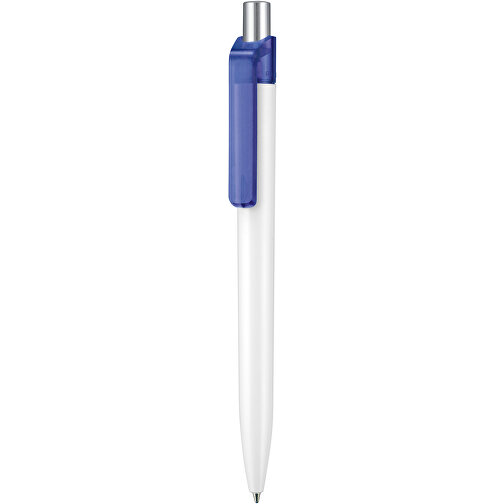 Kugelschreiber INSIDER STM , Ritter-Pen, royal-blau /weiss, ABS-Kunststoff, 0,90cm (Länge), Bild 1