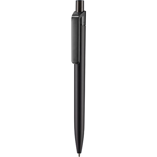 Kugelschreiber INSIDER SOFT ST , Ritter-Pen, schwarz/smoke grey, ABS-Kunststoff, 0,90cm (Länge), Bild 1