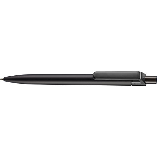 Kugelschreiber INSIDER SOFT ST , Ritter-Pen, schwarz/smoke grey, ABS-Kunststoff, 0,90cm (Länge), Bild 3