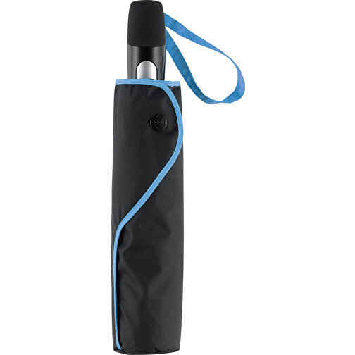 AOC-Oversize-Taschenschirm FARE® Seam , Fare, schwarz-blau, 100% Polyester-Pongee, , Bild 3
