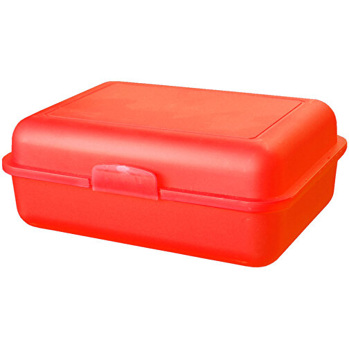 Vorratsdose 'School-Box' Groß , trend-rot PP, Kunststoff, 17,50cm x 6,80cm x 13,10cm (Länge x Höhe x Breite), Bild 1
