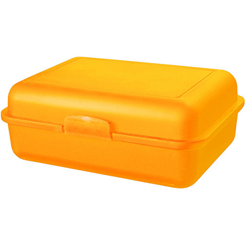 Vorratsdose 'School-Box' Groß , trend-orange PP, Kunststoff, 17,50cm x 6,80cm x 13,10cm (Länge x Höhe x Breite), Bild 1