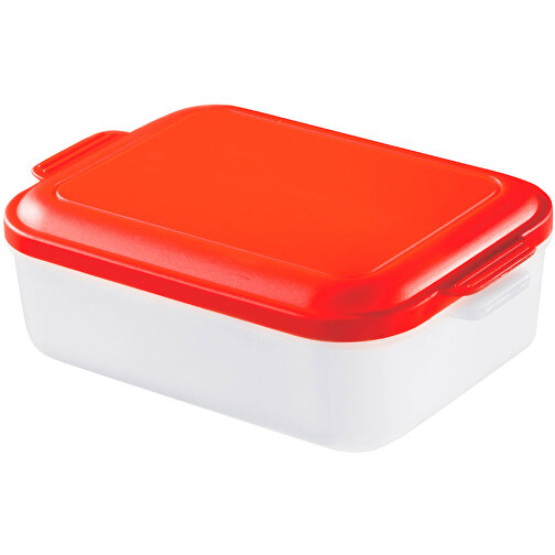 Vorratsdose 'Universal-Box' , standard-rot, Kunststoff, 16,50cm x 5,50cm x 12,50cm (Länge x Höhe x Breite), Bild 1