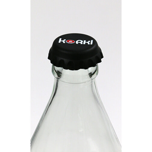 Korki - Flaschenverschluss , schwarz, Silikon, , Bild 6
