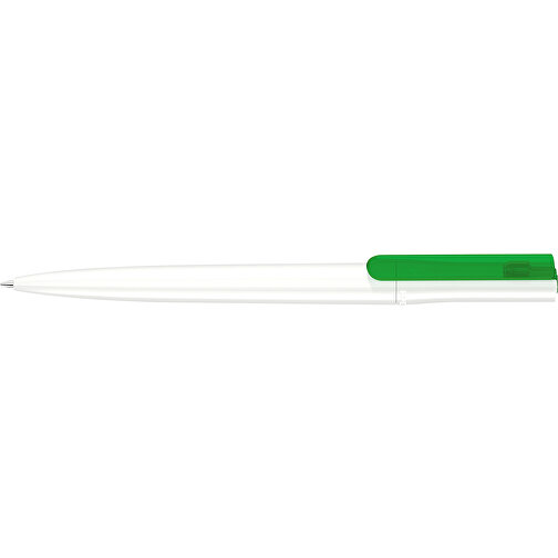 RECYCLED PET PEN Switch K Transparent , uma, grün, Kunststoff, 14,99cm (Länge), Bild 3