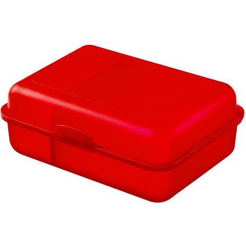 Vorratsdose 'Pausen-Box' , trend-rot PP, Kunststoff, 17,50cm x 6,90cm x 12,80cm (Länge x Höhe x Breite), Bild 1