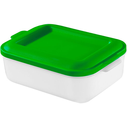 Vorratsdose 'Brot-Box' , standard-grün, Kunststoff, 23,30cm x 7,70cm x 16,20cm (Länge x Höhe x Breite), Bild 1