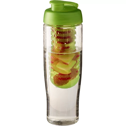 Bouteille de sport et infuseur H2O Tempo® 700 ml avec couvercle à clapet, Image 1