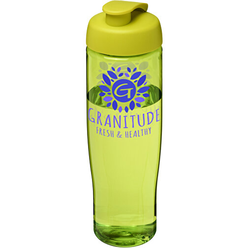 H2O Active® Tempo 700 Ml Sportflasche Mit Klappdeckel , limone, PET Kunststoff, PP Kunststoff, 23,70cm (Höhe), Bild 2