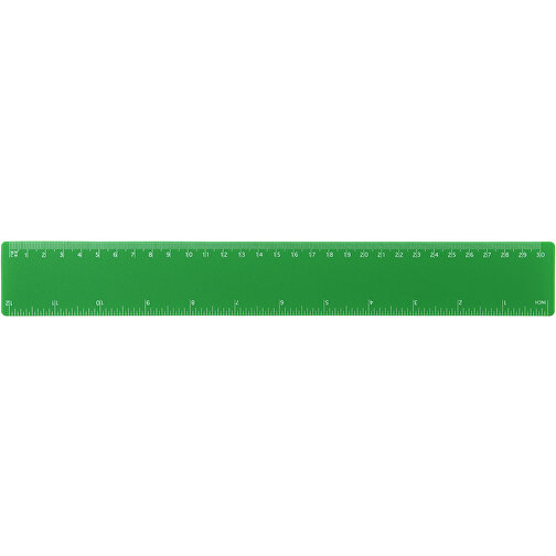 Rothko 30 Cm Kunststofflineal , grün, PP Kunststoff, 31,30cm x 0,10cm x 4,20cm (Länge x Höhe x Breite), Bild 1