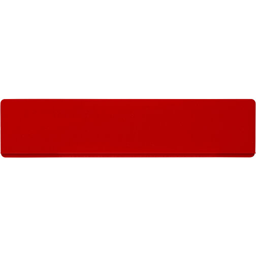 Renzo 15 Cm Kunststofflineal , rot, GPPS Kunststoff, 15,80cm x 0,30cm x 3,70cm (Länge x Höhe x Breite), Bild 2