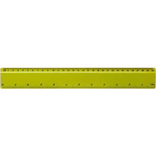 Renzo 30 Cm Kunststofflineal , limone, GPPS Kunststoff, 31,20cm x 0,30cm x 4,20cm (Länge x Höhe x Breite), Bild 1