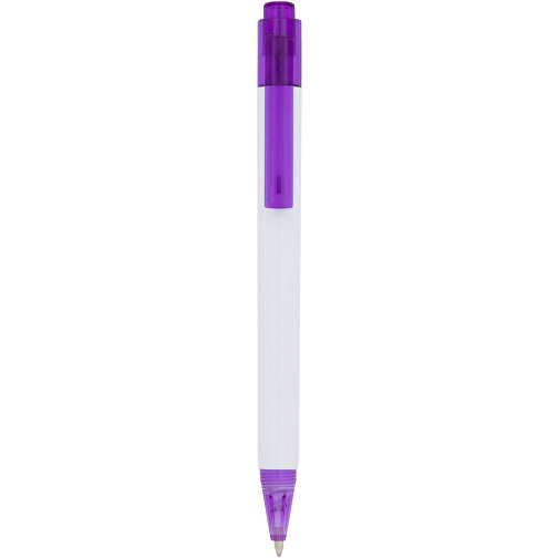 Calypso Kugelschreiber , lila, ABS Kunststoff, 13,00cm (Höhe), Bild 1