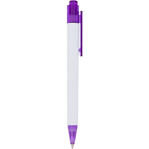 Bolígrafo con clip y punta translúcida de color 'Calypso', Imagen 2