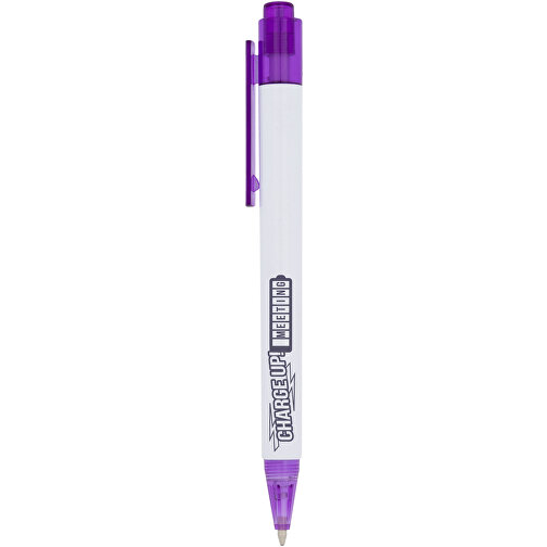 Calypso Kugelschreiber , lila, ABS Kunststoff, 13,00cm (Höhe), Bild 5