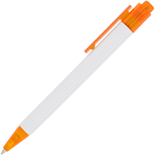 Calypso Kugelschreiber , orange, ABS Kunststoff, 13,00cm (Höhe), Bild 3
