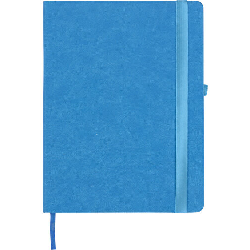 Block-notes Rivista grande (blu, Similpelle PU, 620g) come  articoli-promozionali su