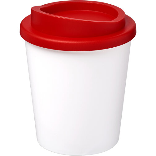 Americano® Espresso 250 Ml Isolierbecher , weiß / rot, PP Kunststoff, 11,80cm (Höhe), Bild 1