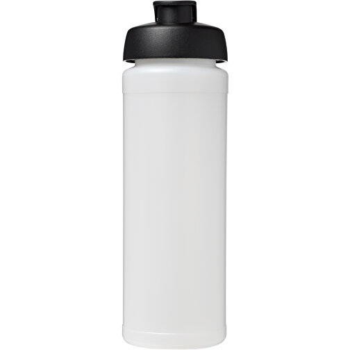 Baseline® Plus Grip 750 Ml Sportflasche Mit Klappdeckel , transparent / schwarz, HDPE Kunststoff, PP Kunststoff, 23,60cm (Höhe), Bild 3
