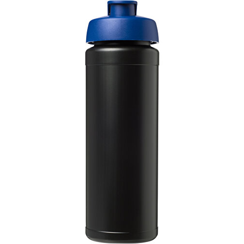 Baseline® Plus Grip 750 Ml Sportflasche Mit Klappdeckel , schwarz / blau, HDPE Kunststoff, PP Kunststoff, 23,60cm (Höhe), Bild 3