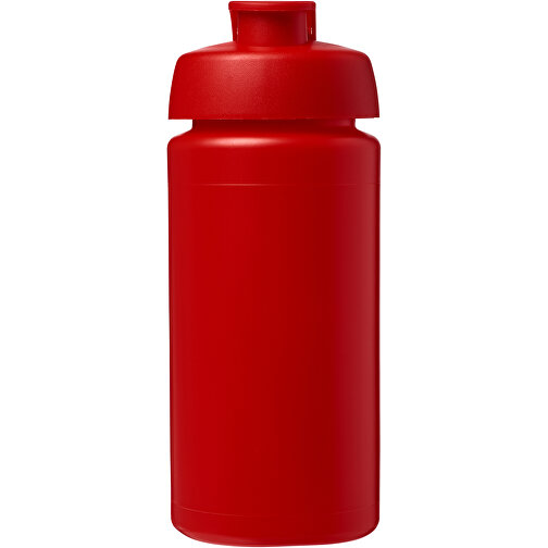 Baseline® Plus Grip 500 Ml Sportflasche Mit Klappdeckel , rot, HDPE Kunststoff, PP Kunststoff, 18,50cm (Höhe), Bild 3