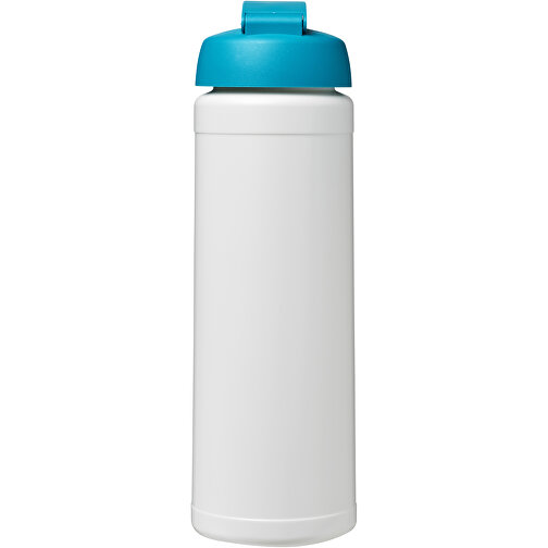 Baseline® Plus 750 Ml Flasche Mit Klappdeckel , weiss / aquablau, HDPE Kunststoff, PP Kunststoff, 23,60cm (Höhe), Bild 4