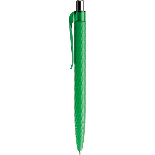 Prodir QS01 PMT Push Kugelschreiber , Prodir, hellgrün/silber poliert, Kunststoff/Metall, 14,10cm x 1,60cm (Länge x Breite), Bild 2