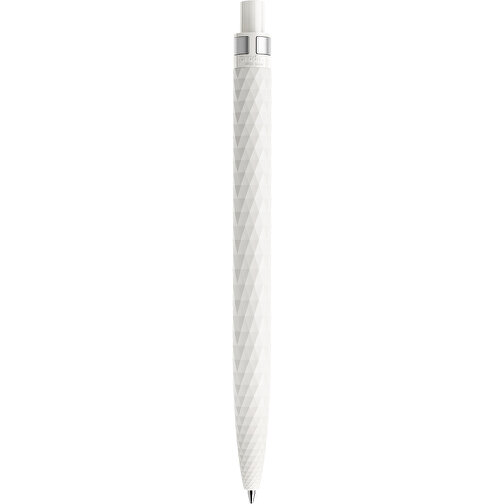 Prodir QS01 PMS Push Kugelschreiber , Prodir, weiss, Kunststoff/Metall, 14,10cm x 1,60cm (Länge x Breite), Bild 3