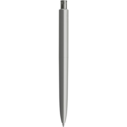 Prodir DS8 PSM Push Kugelschreiber , Prodir, delfingrau/silber, Kunststoff/Metall, 14,10cm x 1,50cm (Länge x Breite), Bild 3
