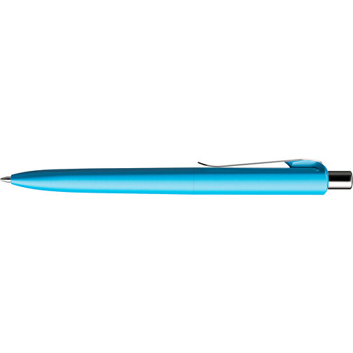 Prodir DS8 PSM Push Kugelschreiber , Prodir, cyanblau/silber poliert, Kunststoff/Metall, 14,10cm x 1,50cm (Länge x Breite), Bild 5