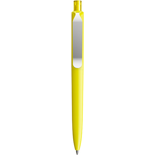 Prodir DS8 PSM Push Kugelschreiber , Prodir, lemon/silber, Kunststoff/Metall, 14,10cm x 1,50cm (Länge x Breite), Bild 1