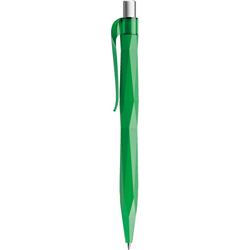 Prodir QS20 PRT Push Kugelschreiber , Prodir, hellgrün / silber satiniert, Kunststoff/Metall, 14,10cm x 1,60cm (Länge x Breite), Bild 2